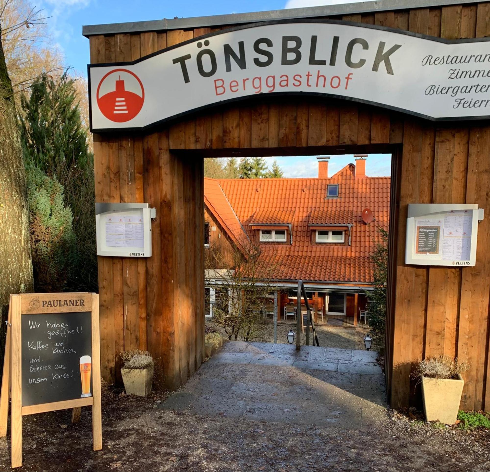 Oerlinghausen Berggasthof Toensblick酒店 外观 照片